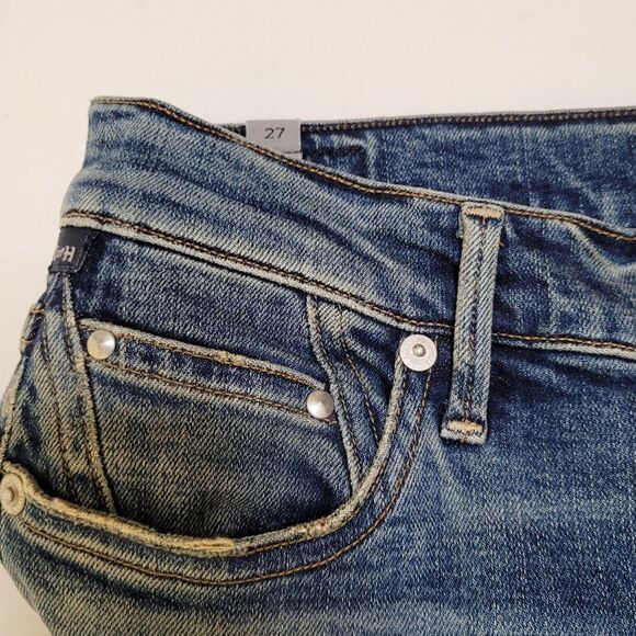 NEW 27 CoH REVOLVE ROCKET CROP VINTAGE RAW DISTRESSED JEANS CITIZENS OF HUMANITY - Picture 12 of 16